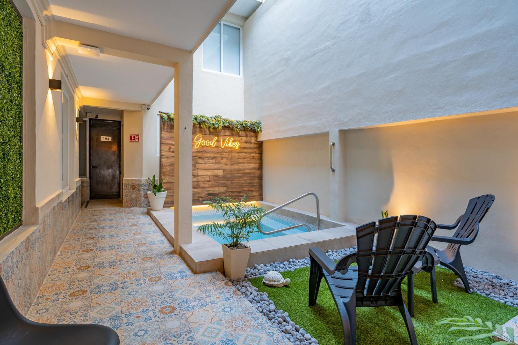 Hotel Brisas 5A Av, Playa Del Carmen Kültér fotó